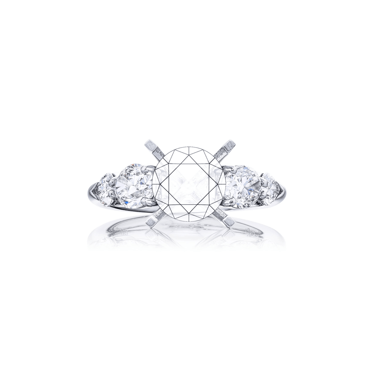 JB Star Diamond Mounting Ring 7657/001
