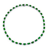 JB Star Emerald and Diamond Necklace-JB Star Emerald and Diamond Necklace - 0296/002