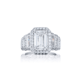 JB Star Emerald-cut Diamond Ring-JB Star Emerald-cut Diamond Ring 7341/015