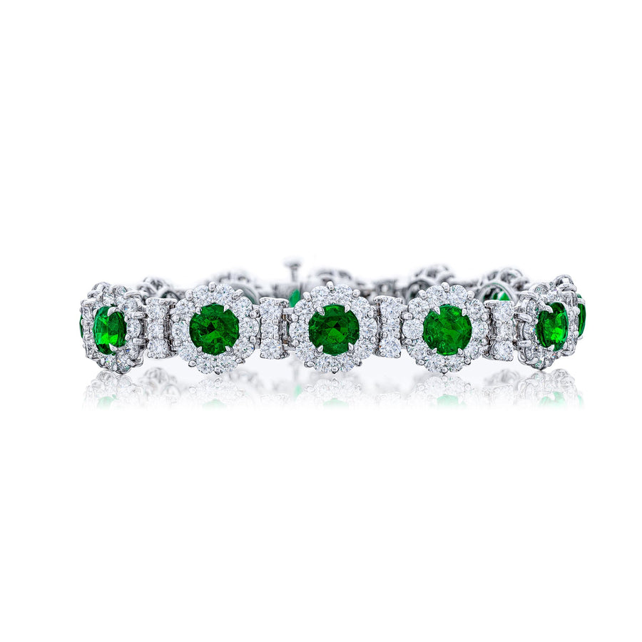 JB Star Emerald Diamond Bracelet - 2577/011