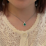 JB Star Emerald Diamond Necklace-JB Star Emerald Diamond Necklace - 2438/020