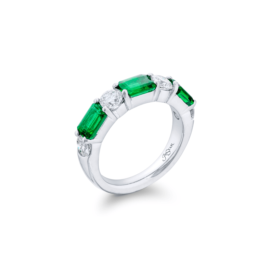 JB Star Emerald Diamond Ring - 3233/003
