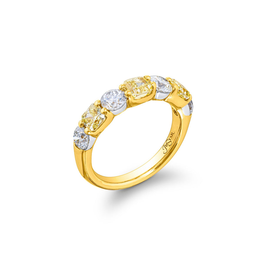 JB Star Fancy Yellow Diamond Band - 5888/018