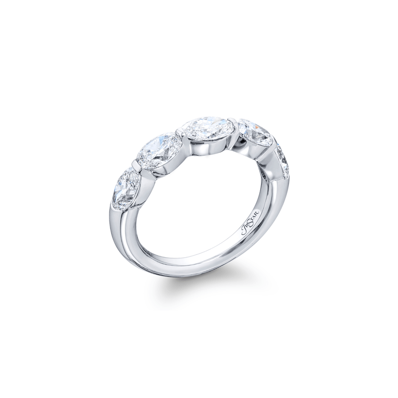 JB Star Oval Diamond Band-JB Star Oval Diamond Band - 5794/020