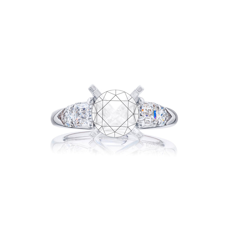 Jb Star Platinum Diamond Mounting - 5220-006