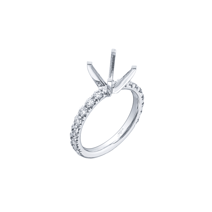 JB Star Platinum Diamond Mounting Ring 0949/146