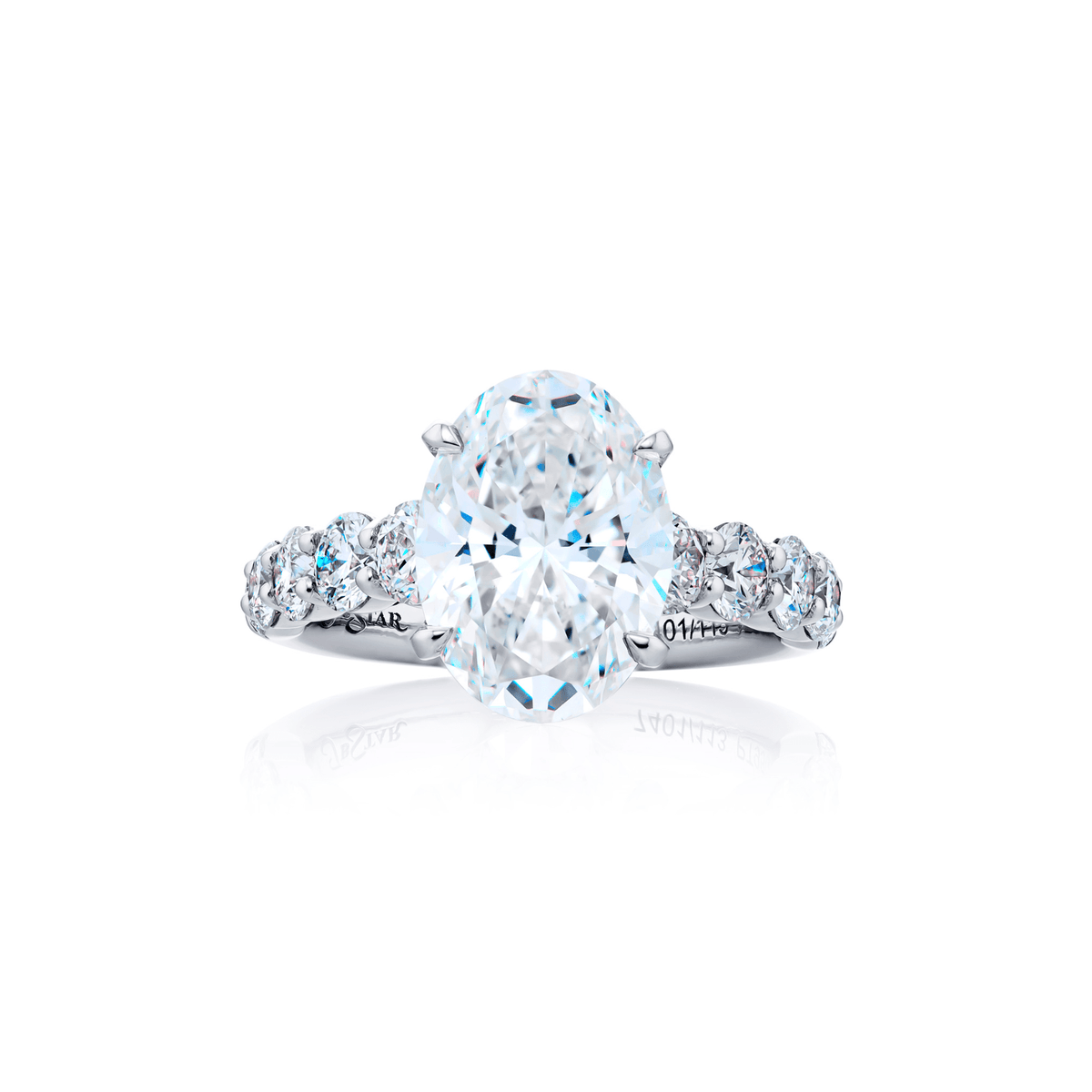 JB Star Platinum Diamond Mounting Ring 0949/146