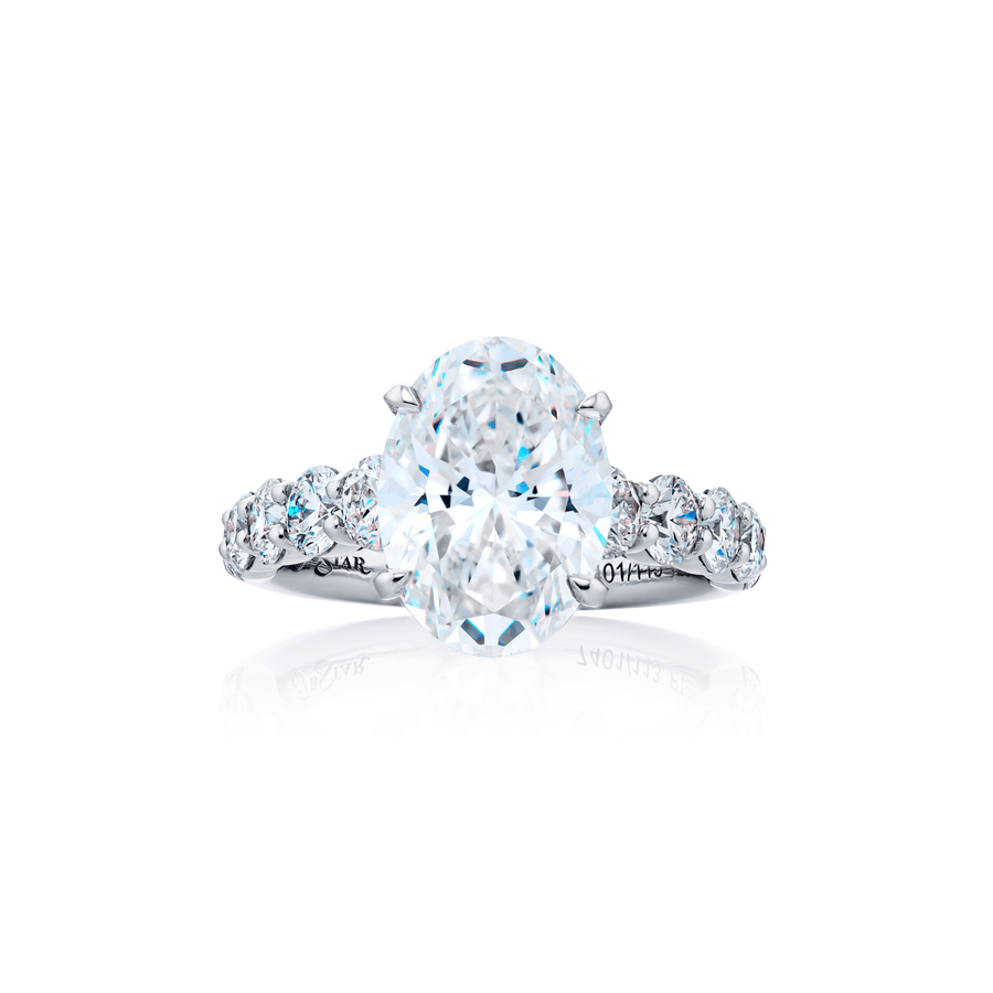 JB Star Platinum Diamond Mounting Ring 0949/146