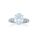 JB Star Platinum Diamond Mounting Ring-JB Star Platinum Diamond Mounting Ring 0949/146