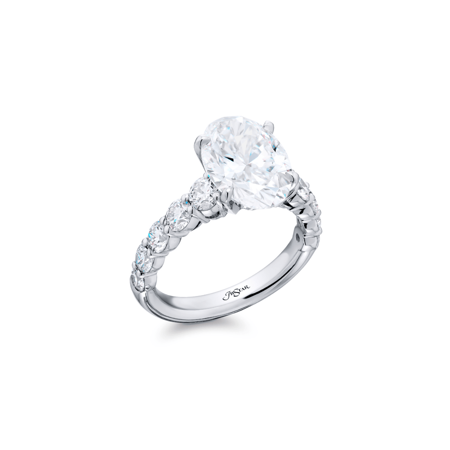 JB Star Platinum Diamond Mounting Ring 0949/146