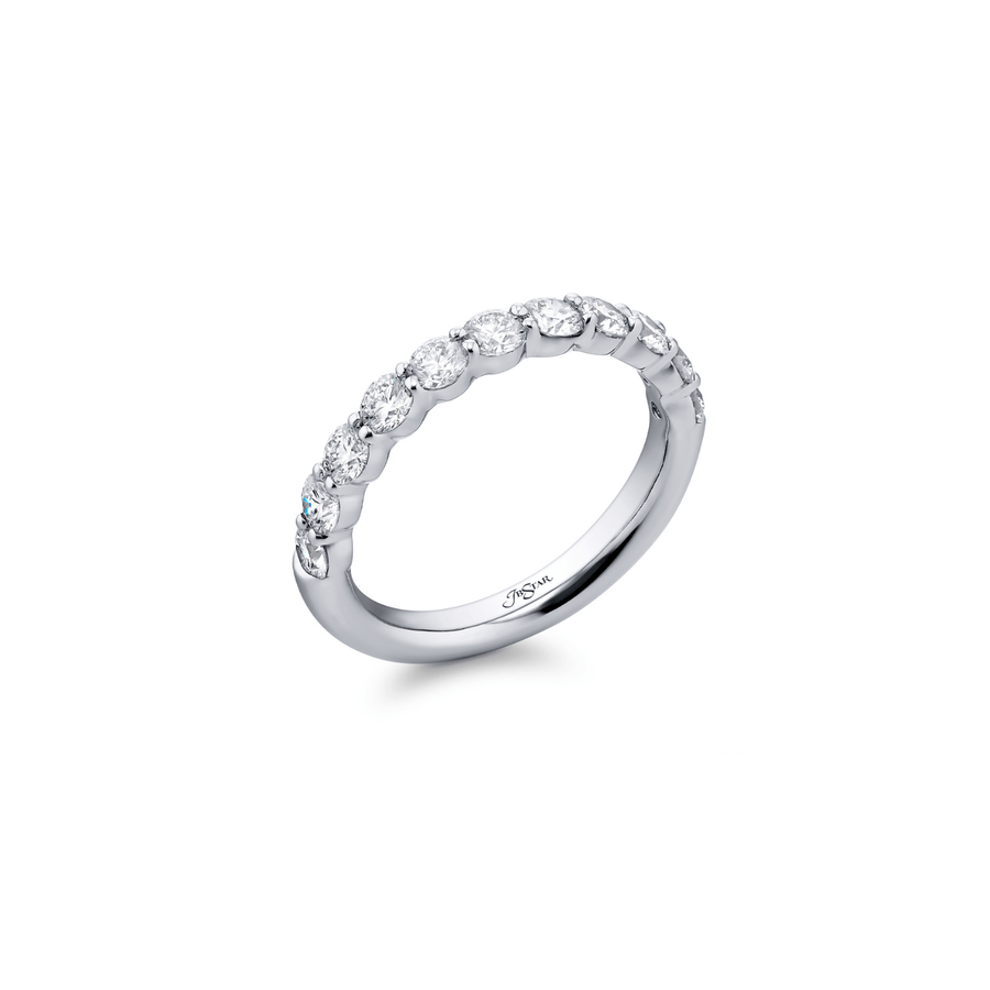 JB Star Platinum Diamond Mounting Ring Set - 7401/104 - 105