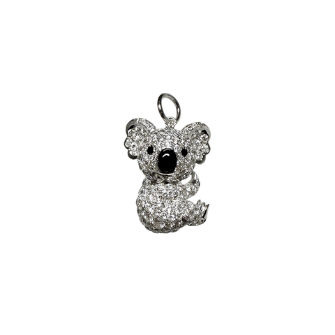 Koala Bear Diamond Pendant-Koala Bear Diamond Pendant - DPTIJ02124