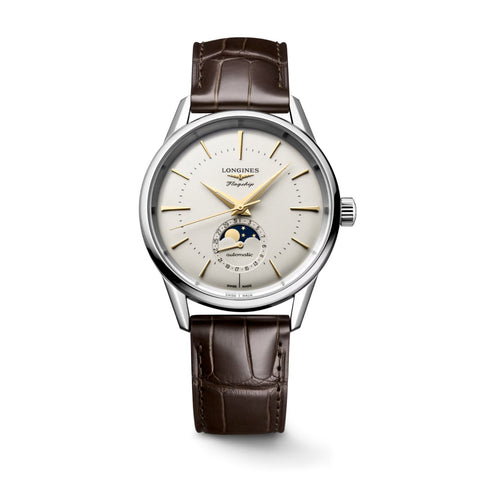 Longines Flagship Heritage Moonphase-Longines Flagship Heritage Moonphase - L4.815.4.78.2