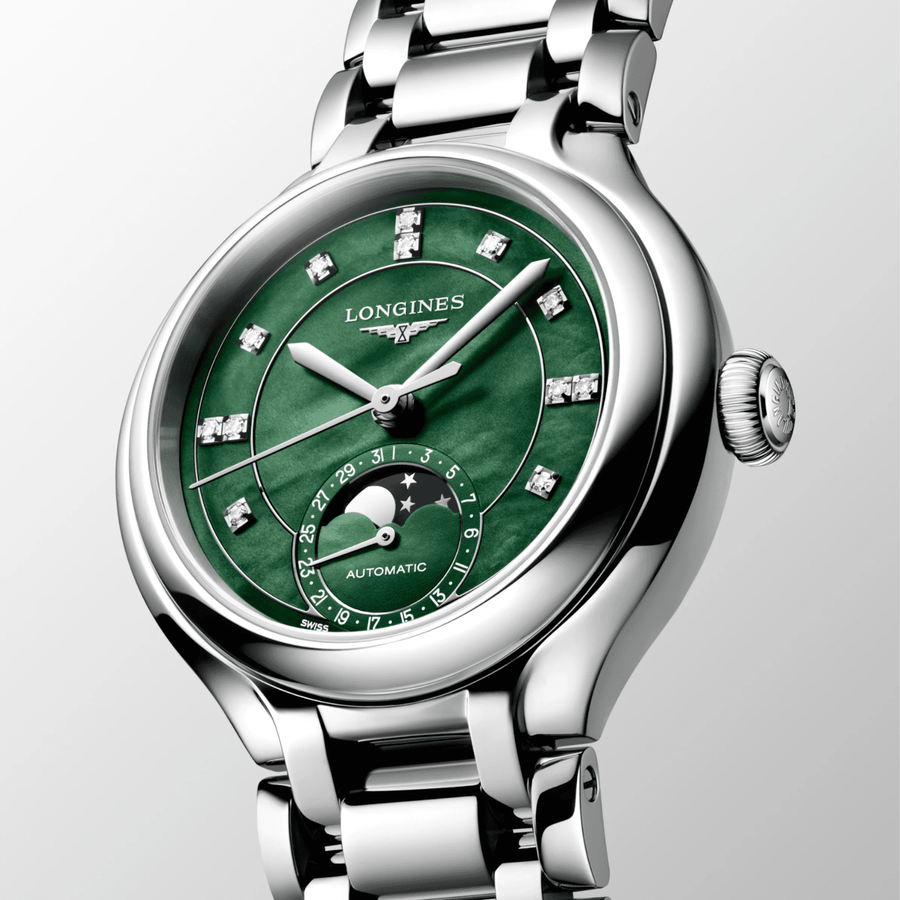 Longines PrimaLuna Moonphase 34mm L8.126.4.07.6