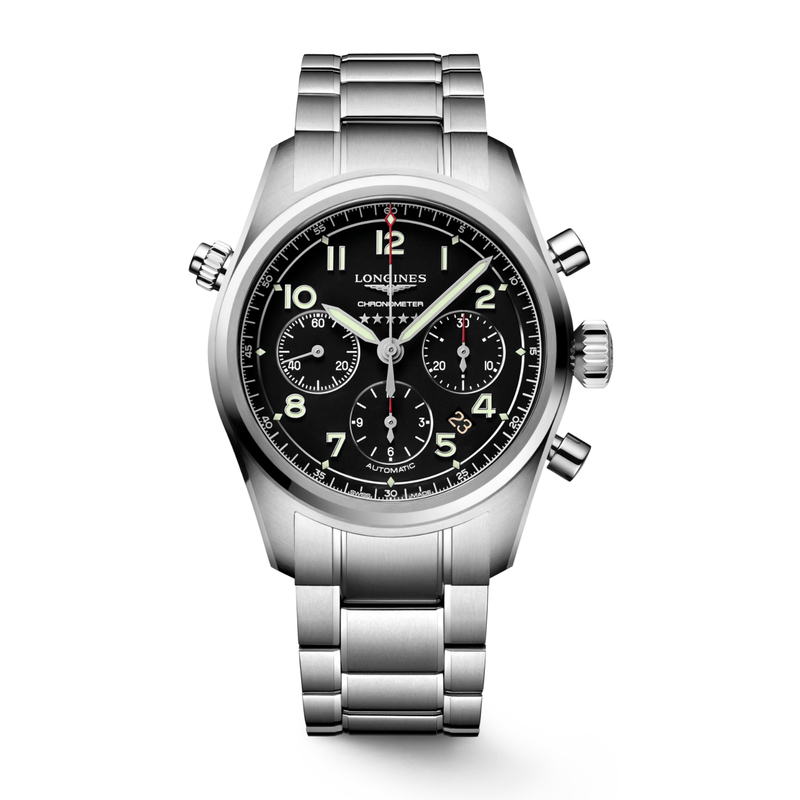 Longines Spirit Chronograph-Longines Spirit Chronograph - L3.820.4.53.6