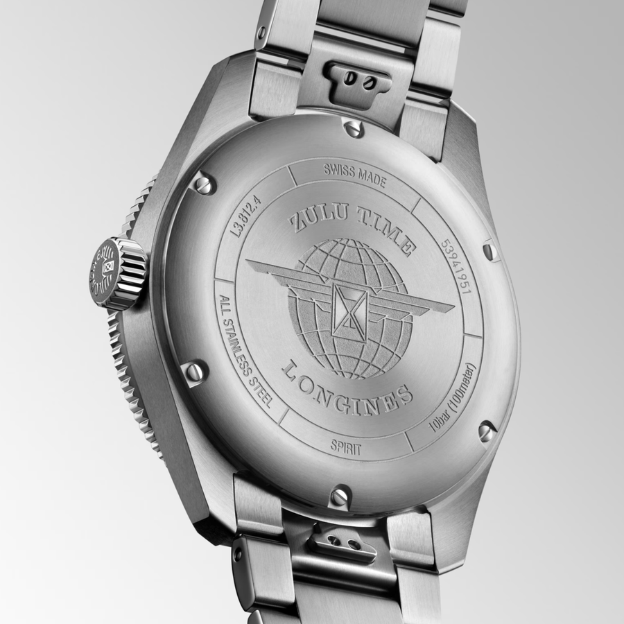 Longines Spirit Zulu Time 42mm L3.812.4.60.6