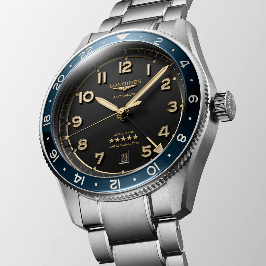 Longines Spirit Zulu Time 42mm L3.812.4.60.6