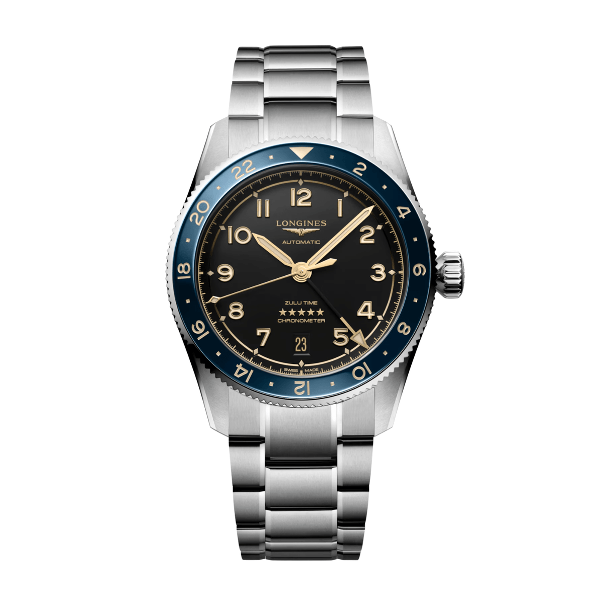 Longines Spirit Zulu Time - L3.802.4.60.6