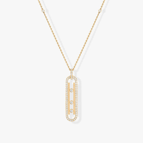 Messika Collier Move 10th SM Necklace-Messika Collier Move 10th SM Necklace -