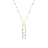 Messika Move 10th SM Necklace-Messika Move 10th SM Necklace - 10032-YG