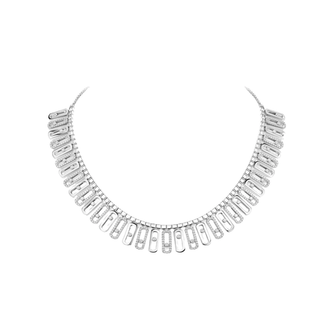 Messika Move Iconica Diamond Necklace-Messika Move Iconica Diamond Necklace - 12558 - WG