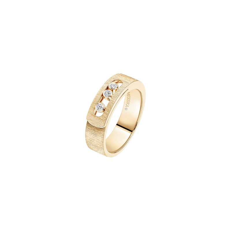 Messika Move Noa Ciselé Diamond Ring-Messika Move Noa Ciselé Diamond Ring 14482-YG