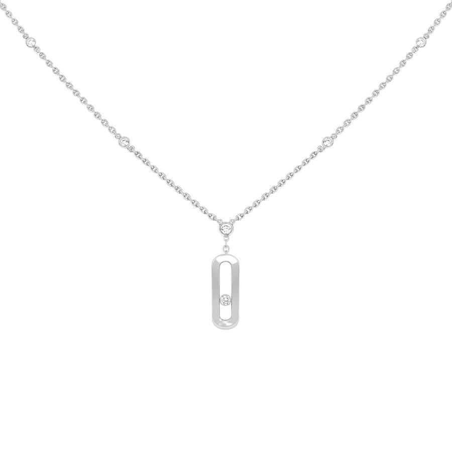 Messika Move Uno Diamond Necklace - 10111-WG