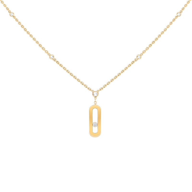 Messika Move Uno Long Necklace-Messika Move Uno Long Necklace - 10111-YG
