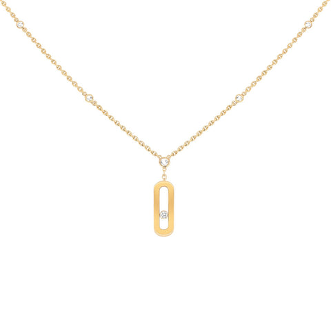 Messika Move Uno Long Necklace-Messika Move Uno Long Necklace - 10111-YG