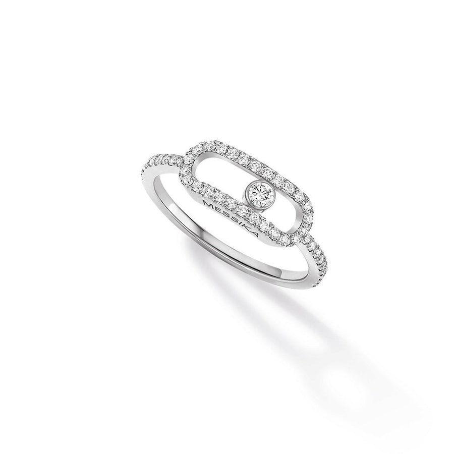 Messika Move Uno Pavé LM Ring - 12113-WG-52