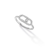 Messika Move Uno Pavé LM Ring-Messika Move Uno Pavé LM Ring - 12113-WG-52