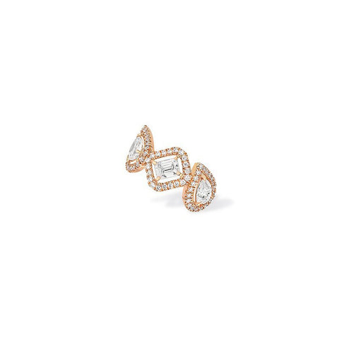 Messika My Twin Clip Diamond Earring-Messika My Twin Clip Diamond Earring - 10026-PG
