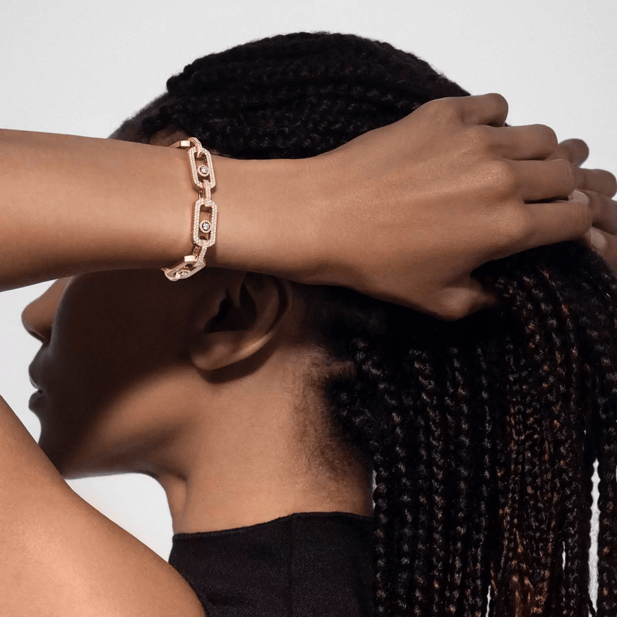 Messika So Move XL Pavé Bracelet - 12942 - PG
