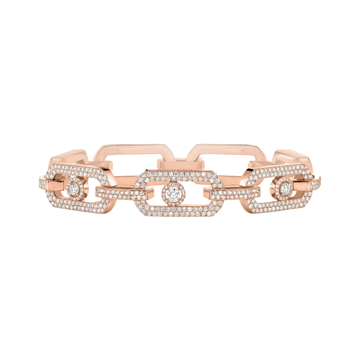 Messika So Move XL Pavé Bracelet - 12942 - PG