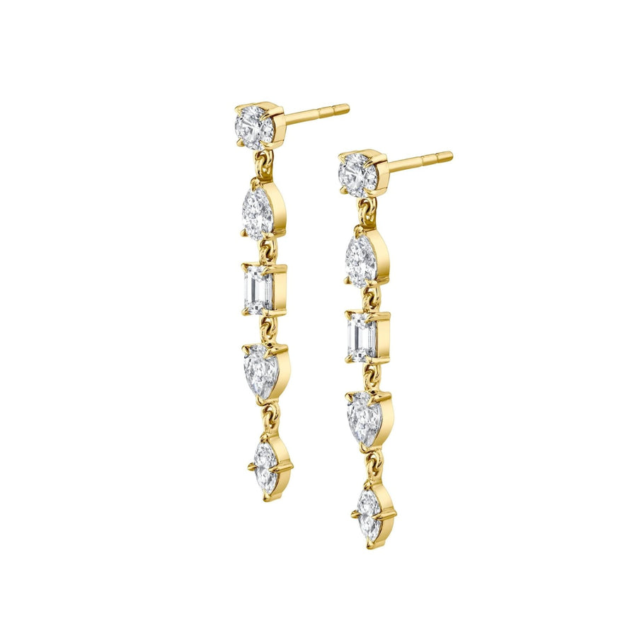 Michael M Montage 5 Stone Drop Earrings - ER604