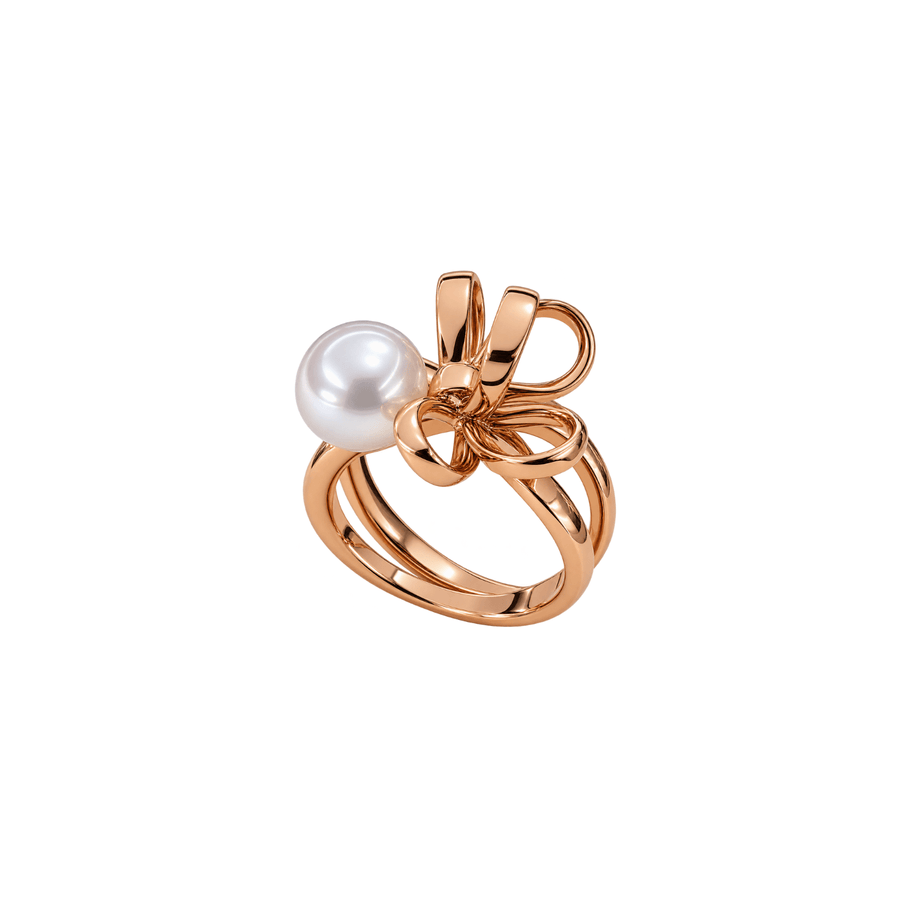 Mikimoto Akoya Ribbon Ring 