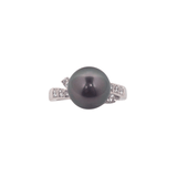 Mikimoto Black South Sea Cultured Pearl Ring-Mikimoto Black South Sea Cultured Pearl Ring - PRM 1069BD P