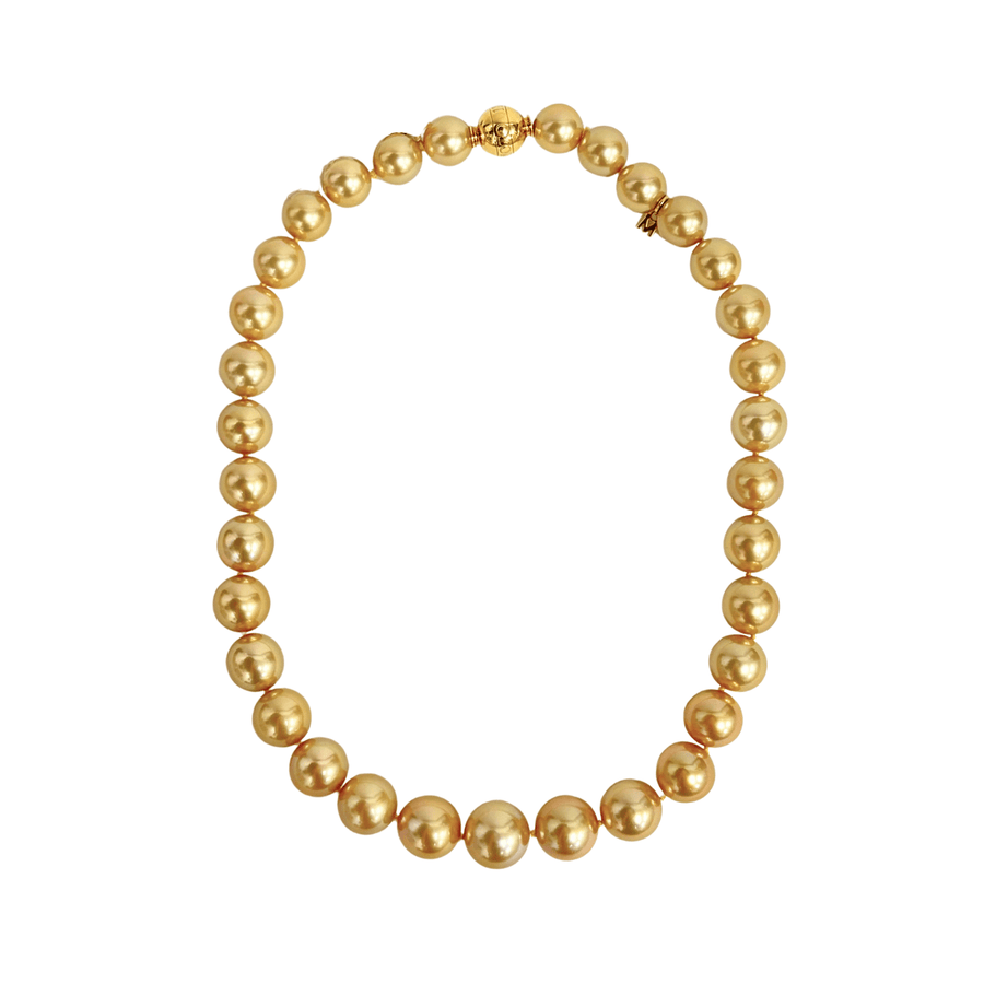Mikimoto Golden South Sea Cultured Pearl Strand Necklace - XND15517