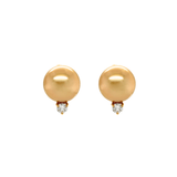 Mikimoto Golden South Sea Pearl Earrings-Mikimoto Golden South Sea Pearl Earrings PES1002GDK