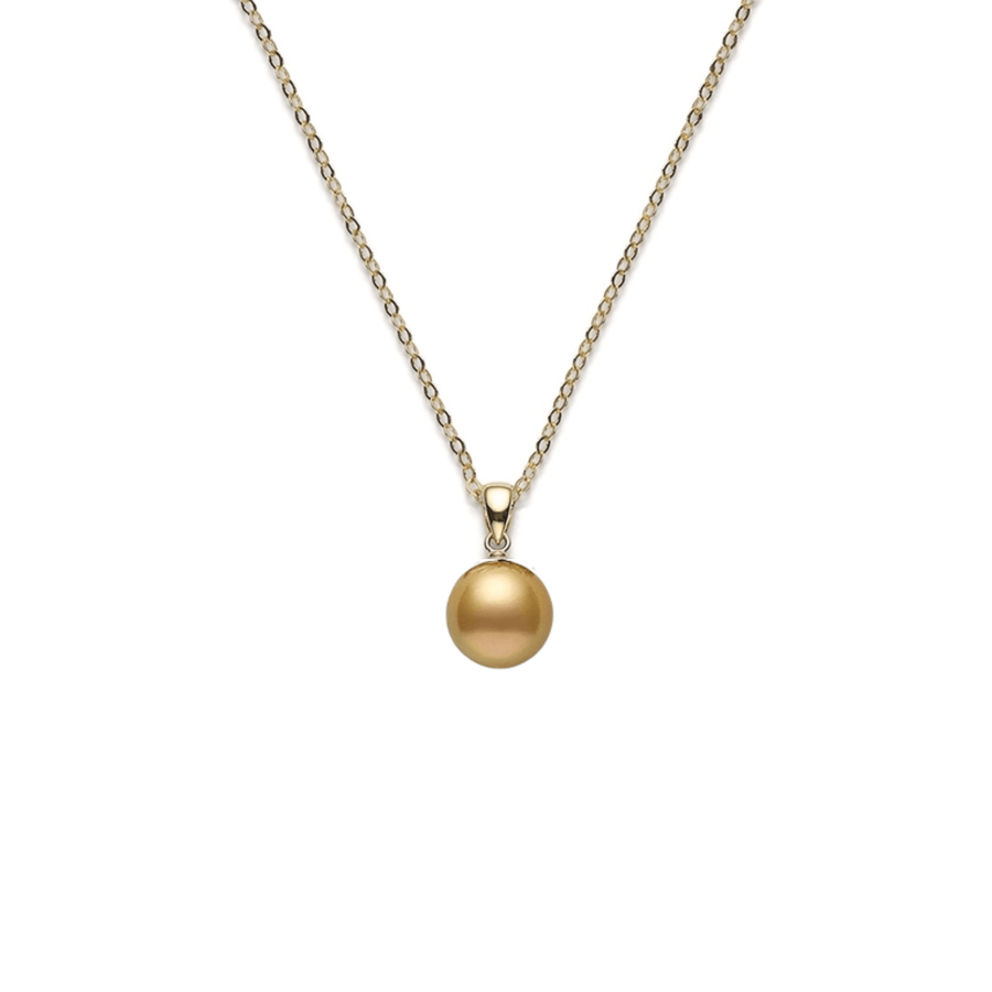 Mikimoto Golden South Sea Pearl Pendant PPS1302GK