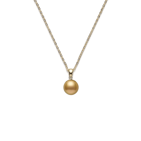 Mikimoto Golden South Sea Pearl Pendant-Mikimoto Golden South Sea Pearl Pendant PPS1302GK