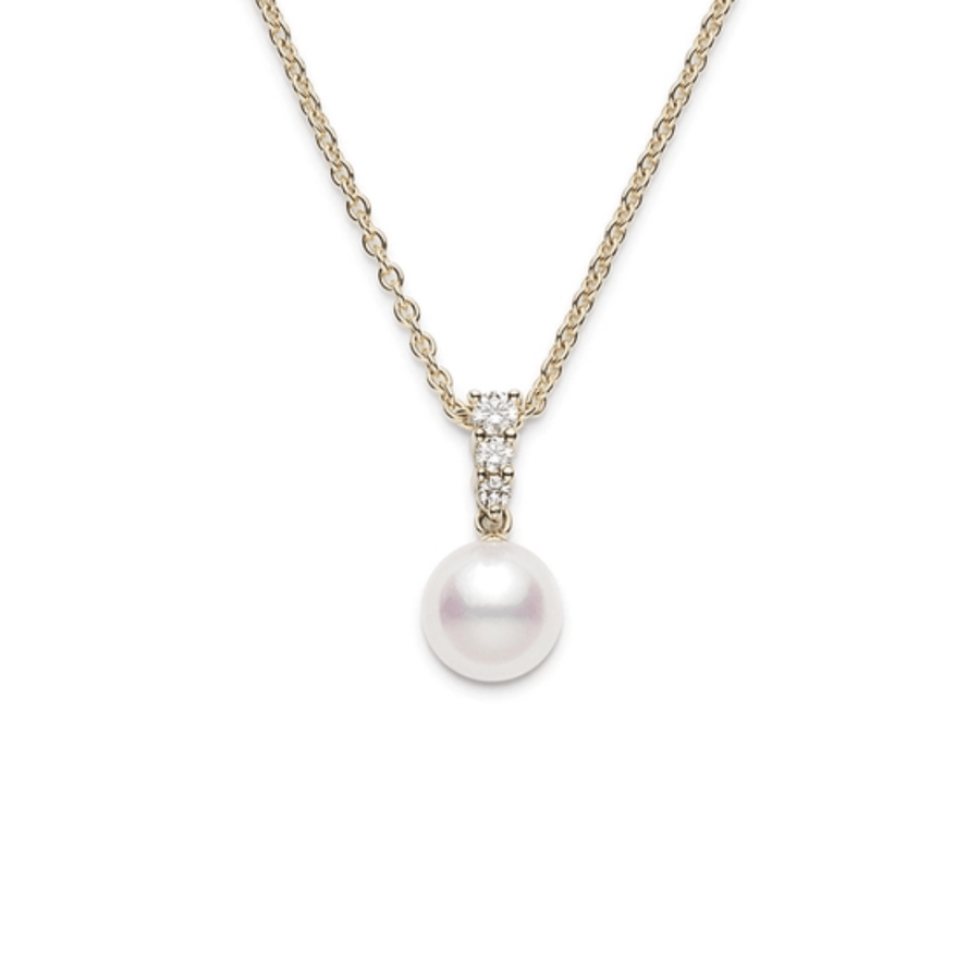 Mikimoto Morning Dew Akoya Cultured Pearl Pendant - MPA10395ADXK