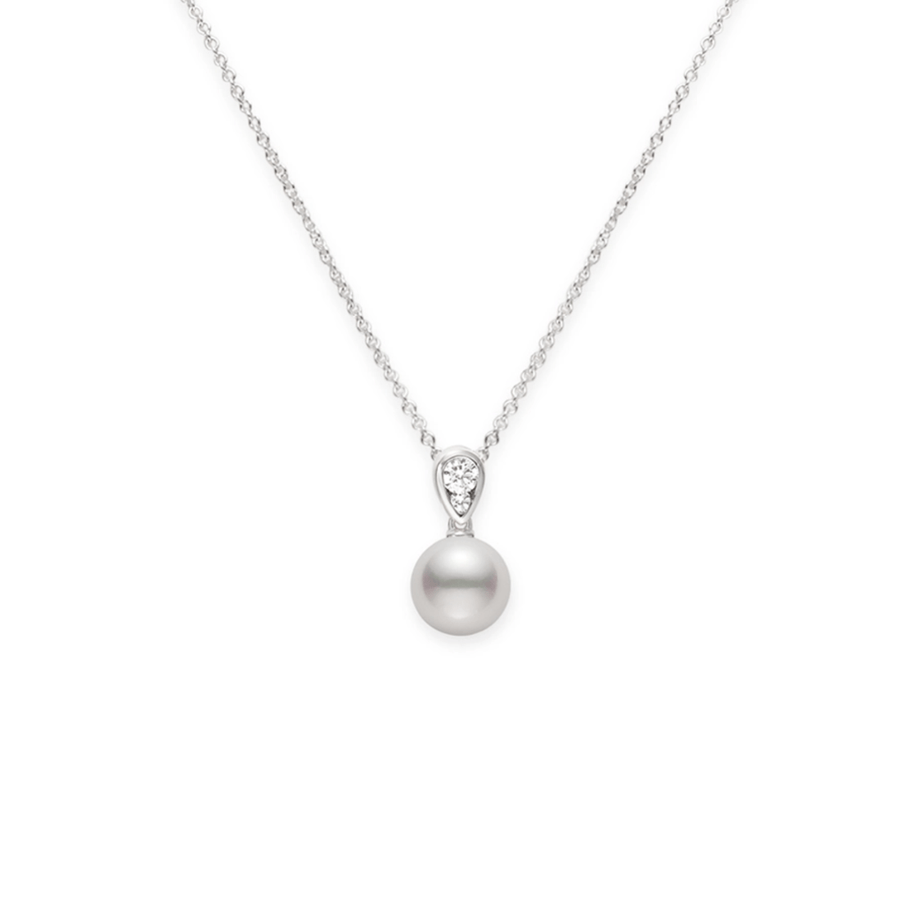 Mikimoto Morning Dew Akoya Cultured Pearl Pendant - MPL10047ADXW
