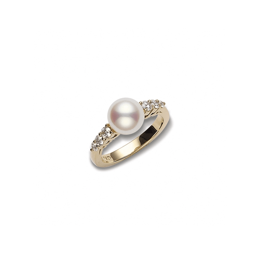 Mikimoto Morning Dew Akoya Cultured Pearl Ring - PRA538DK65