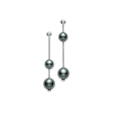 Mikimoto Pearls in Motion Black South Sea Cultured Pearl Earrings-Mikimoto Pearls in Motion Black South Sea Cultured Pearl Earrings - PEL644BDW