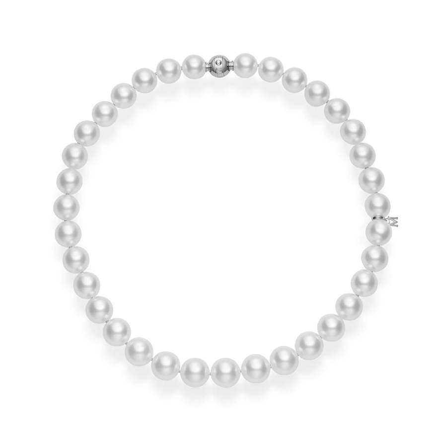 Mikimoto White South Sea Cultured Pearl Necklace MZP10282NDXW0003