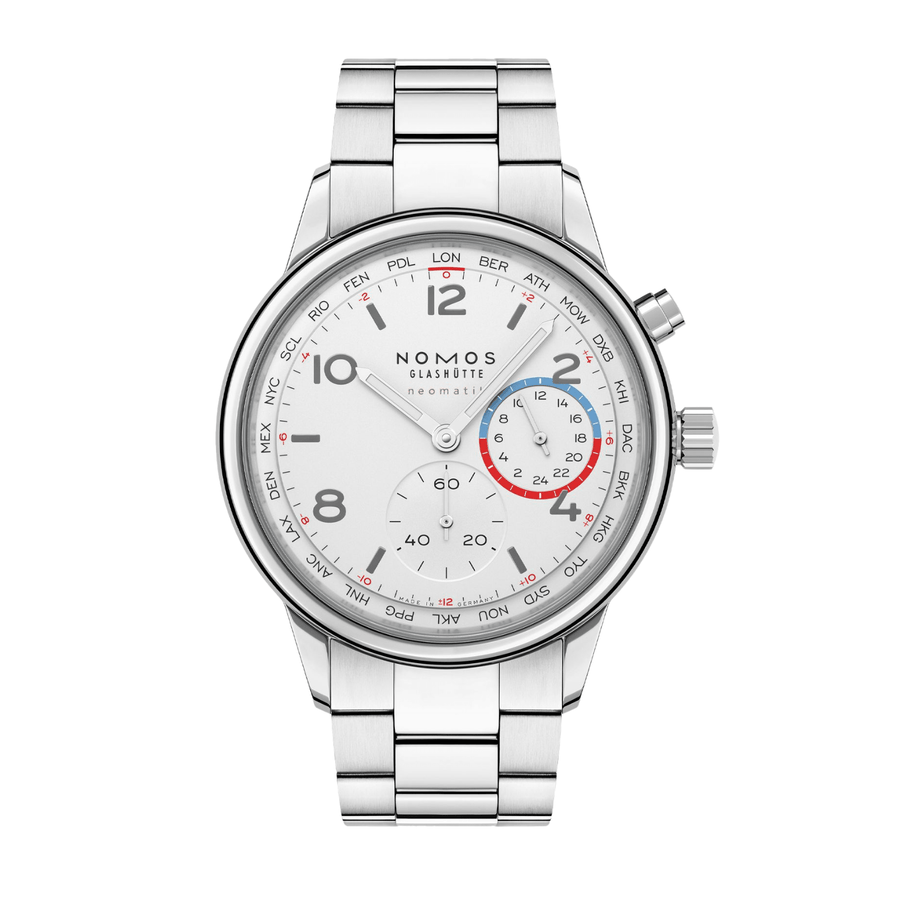 NOMOS Glashütte Club Sport Neomatik Worldtimer 792