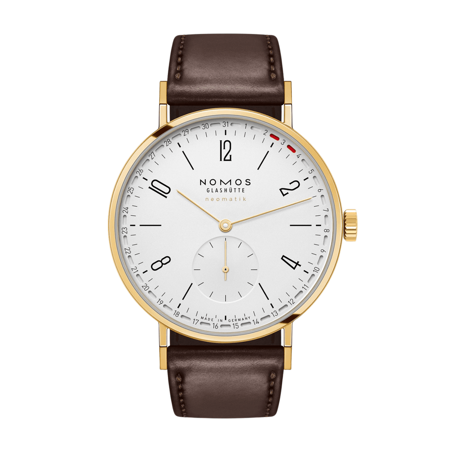 NOMOS Glashütte Tangente Gold Neomatik 38 Doré 196