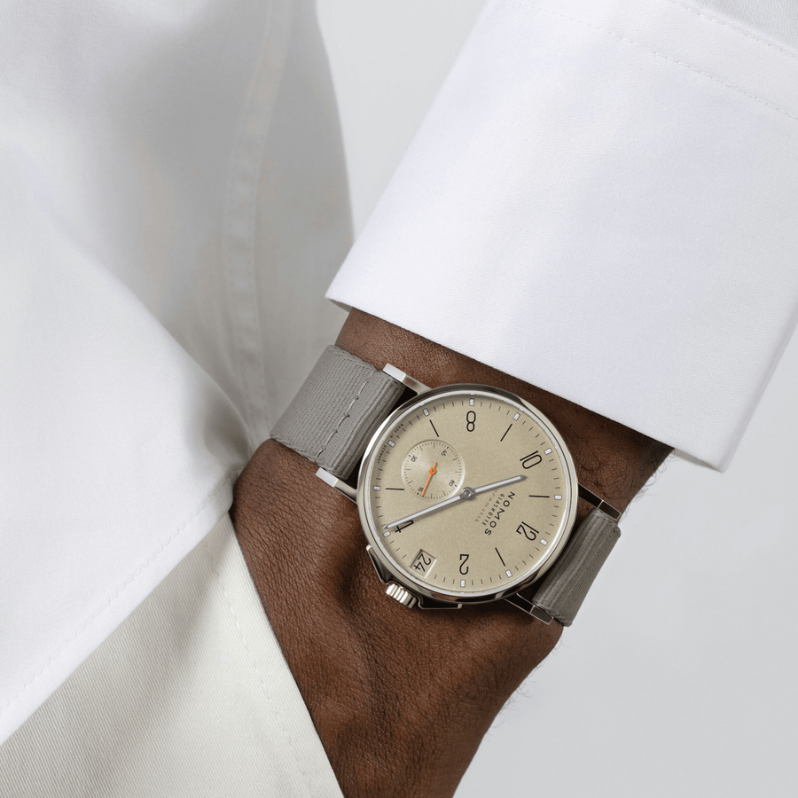 NOMOS Glashütte Ahoi Neomatik 38 Date Sand - 527
