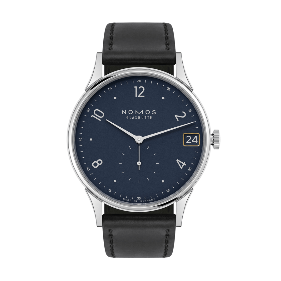 NOMOS Glashütte Minimatik 39 Date Blue - 1252